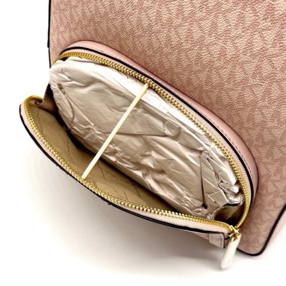 Michael Kors Jaycee Medium Signature Logo Backpack Powder Blush main image 9